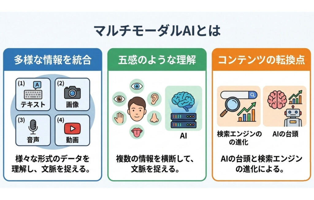 マルチモーダルAIとは