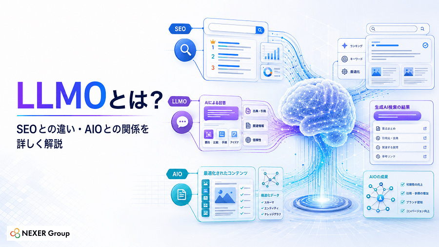LLMOとは？SEOとの違い・AIOとの関係を詳しく解説