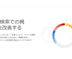 Googleサーチコンソール　公式キャプチャ