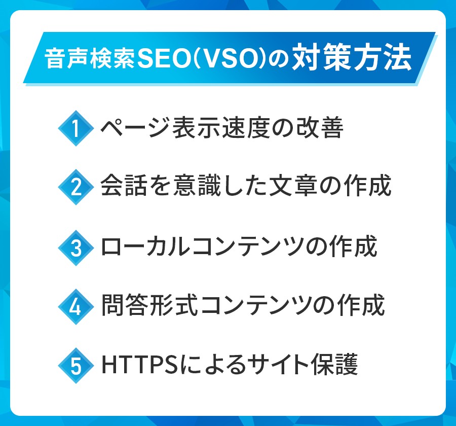 音声検索SEO（VSO）の対策方法