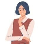 記事の外注先・代行に悩む男性