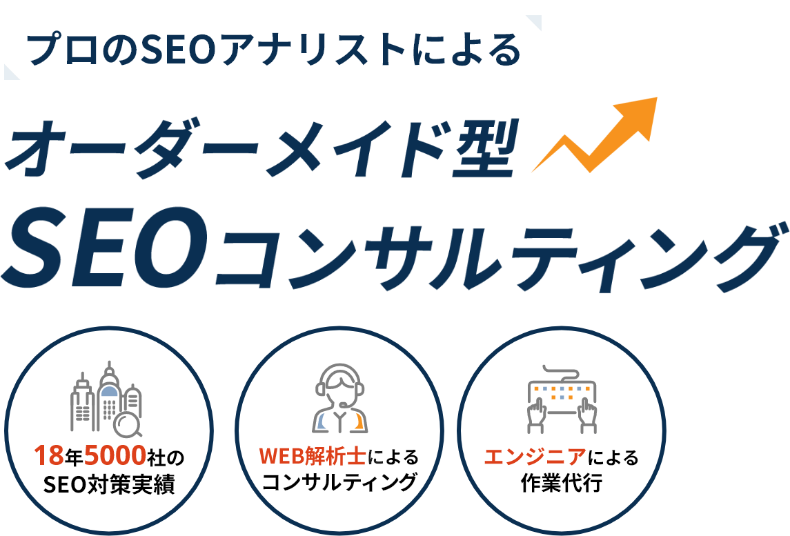 プロのSEOアナリストによるオーダーメイド型SEOコンサルティング